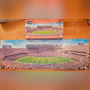 University of Florida Panoramic Puzzle 1000 piece LIKE NEW